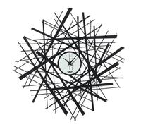 Arti & Mestieri, Shanghai, Orologio da Parete 58cm Nero, Metallo