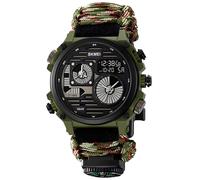 Orologio SKMEI SP-35267 - Verde / Marrone / Con bussola