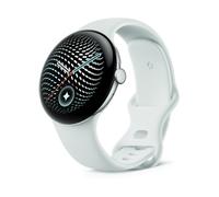 Pixel Watch 5 (Bluetooth) con cassa da 45 mm e cinturino sportivo in gomma color nebbia - Nouvo