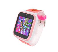 Paw Patrol Orologio Smart per Bambini Camera Integrata E Filtri a Tema per Modificare le Foto, Porta per MicroSD, Calcolatrice, Sveglia, Giochi, Registratore e Funzione di Onteggio - 10 (Rosa)