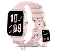 Orologio Smartwatch Donna, 1,85" Smart Watch con Effettua/Risposta Chiamate, 100+ Modalità Sportive, Contapassi, Monitoraggio Sonno, Cardiofrequenzimetro, Fitness Tracker per Android & iOS, Rosa