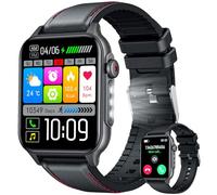 Orologio Smartwatch Uomo Fitness Watch: 1,93" Touch Orologi Chiamate Sportivo Polso Contapassi Automatici Messaggi Bluetooth Impermeabile Calorie Chiamata Vocale Collegato al Cellulare per Android iOS