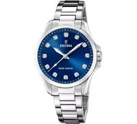 Orologio SOLAR ENERGY SILVER BLUE Festina Donna