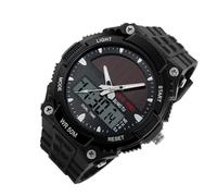 Orologio solare da uomo, a energia solare, multifunzionale, digitale, alla , per visualizzazione della data, per ragazzi, fitness, guida, lavoro, abbigliamento sportivo