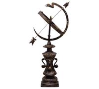 Orologio solare ghisa giardino decorazione nostalgico stile antico 100cm