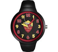 Orologio Solo Tempo Bambino Squadre Di Calcio A.S. Roma Nero trendy cod. P-RN480