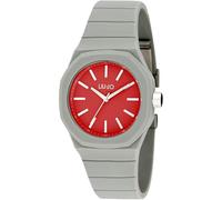 Orologio solo tempo uomo Liu Jo Yatch grigio e rosso TLJ2218 silicone