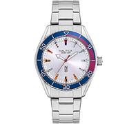Orologio Uomo Nautica NAPFWS005 Argentato [Ø 44 mm]