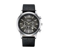 Orologio sportivo da uomo CHRONOS CH0401 con cinturino in pelle a tre occhi e sei lancette