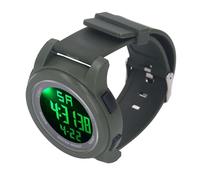 Orologio Sportivo Digitale, Orologio Elettronico Impermeabile da 5 Bar per Escursioni (OD Verde)