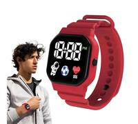 Orologio Sportivo Digitale, Orologio Intelligente Per, Orologio Impermeabile, Orologio Astronauta, Orologio Elettronico Sportivo Per Studenti Sensibili Alla Tecnologia, Orologio Elettronico Quadrato