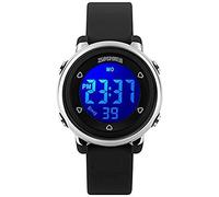 Orologio sportivo digitale per bambini, ragazzi e ragazzi Orologi sportivi da esterno per bambina, orologio da polso impermeabile con LED per bambini e sveglia