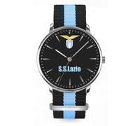 Orologio SS LAZIO P-LA4490XN1 Tessuto Nero Azzurro OFFICIAL