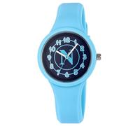 Lowell Orologio da polso SSC Napoli New One Kid Quadrante blu Silicone Azzurro 34mm OFFICIAL