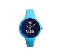 Orologio SSC NAPOLI P-NA480XB4 Silicone Celeste 38mm 4 Scudetto AG4IN OFFICIAL