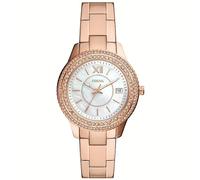 Orologio Stella a tre sfere con datario e bracciale in acciaio color o ES5131