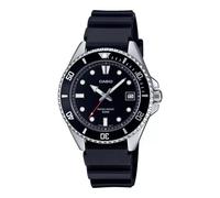 Orologio subacqueo unisex Casio MDV10-1A1 | Quadrante nero 38 mm | Cinturino ...