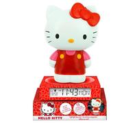 KIDS EUROSWAN Lampada 3D Hello Kitty & Friends con sveglia e data