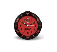 Orologio Sveglia AC MILAN JA7114MI1 Rosso Nero Alarm da Tavolo