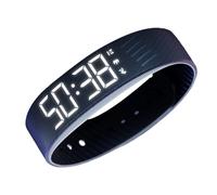 Orologio Sveglia Da Polso Con Vibrazione: Comodo Braccialetto Con Intelligente Digitale | Allarmi Da Polso Intelligenti Senza Ripetizione, Display LED Silenzioso Impermeabile Sveglia