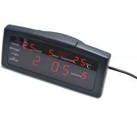 Orologio Sveglia Digitale Da Tavolo Led Datario Temperatura