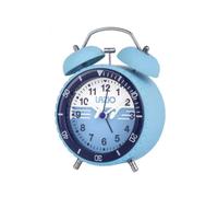 Orologio Sveglia SS LAZIO JA7097LA Celeste Azzurro Alarm da Tavolo