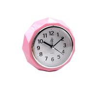 Orologio Sveglia Sveglia creativa a forma di diamante, piccola sveglia silenziosa, sveglia elettronica da comodino, numero rotondo, doppia campana, orologio da tavolo decorativo Sveglia da Comodino(Pi