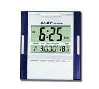 OROLOGIO SVEGLIA TERMOMETRO DATARIO DA PER PARETE TAVOLO DISPLAY LCD KD-3810N