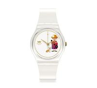 Orologio Donna Swatch HOW MAJESTIC 70 anni Regina Elisabetta Silicone Solo Tempo