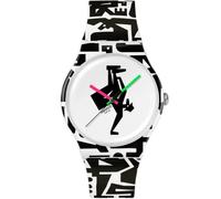 Orologio Swatch Break Free DALL'ARCHIVIO quadrante bianco cinturino silicone ...