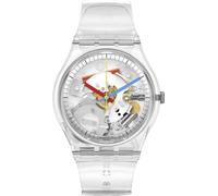 Swatch Orologio da Donna Clearly Gent SO28K100-S06