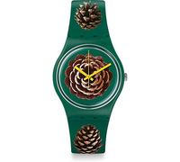 Orologio Swatch Gent GG221 Al quarzo (batteria) Plastica Quandrante Multicolor Cinturino Silicone