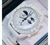 Orologio Swatch Snoopy Bioceramic MoonSwatch Mission To The Earthphase Cold Moon
