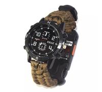 Orologio Tattico Laser, Bussola per la Navigazione, Puntatore per la Segnalazione, Struttura Resistente per le Avventure All'aria Aperta(BR)