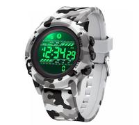 Orologio Tattico Multifunzionale Impermeabile di Design Mimetico per L'esterno, Ideale per le Avventure Nella Natura Selvaggia(GYCP)