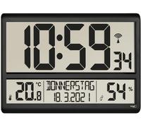 OROLOGIO TFA 60.010709, con luce, snooze, radio