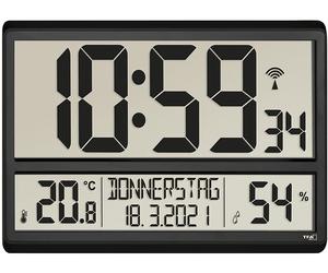 OROLOGIO TFA 60.010709, con luce, snooze, radio