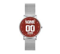Orologio Tifoso Interista Juventino Fiorentina Napoli Milan Compreso Scatolino di Protezione Personalizzato con Nome e Numero (Salernitana)