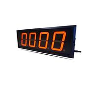 Orologio timer da palestra da 4 pollici con display digitale a LED a 4 cifre, telecomando, timer giornaliero rosso, for interni, for ufficio Molteplici modalità