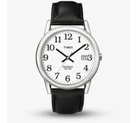 Orologio Timex da uomo Easyreader quadrante bianco e cinturino nero T2H281D7