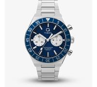Orologio Timex da uomo Q Continental cronografo quadrante blu TW2Y55900