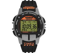 Orologio TIMEX IRONMAN VINTAGE C101 TW5M63200 Silicone Nero Chrono Timer Alarm