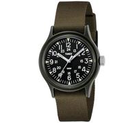 Orologio TIMEX Unisex Quadrante Verde Nero TW2P88400 Bracciale Classico Analo...