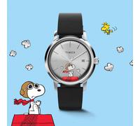 Orologio Timex x Peanuts Marlin automatico 40 mm TW2W49600 - Snoopy Flying Ace