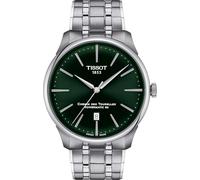Orologio Tissot Chemin Des Tourelles Powermatic 80 T139.407.11.091.00 acciaio fondo verde