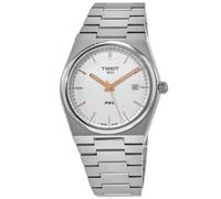 OROLOGIO TISSOT DONNA PRX QUARZO T137.210.11.031.00 ARGENTO - GARANZIA - PREZ...