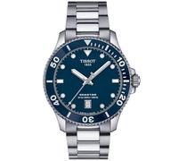Orologio Tissot Seastar 1000 40 mm solo tempo fondo blu T120.410.11.041.00