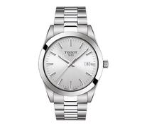 OROLOGIO TISSOT UOMO GENTLEMAN T127.410.11.031.00 QUADRANTE ARGENTO - GARANZI...