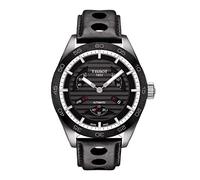 Orologio Tissot Uomo T1004281605100 Automatico Acciaio Quandrante Nero Cinturino Pelle
