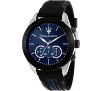 Orologio TRAGUARDO BLACK SILVER BLUE R8871612044 Maserati Uomo